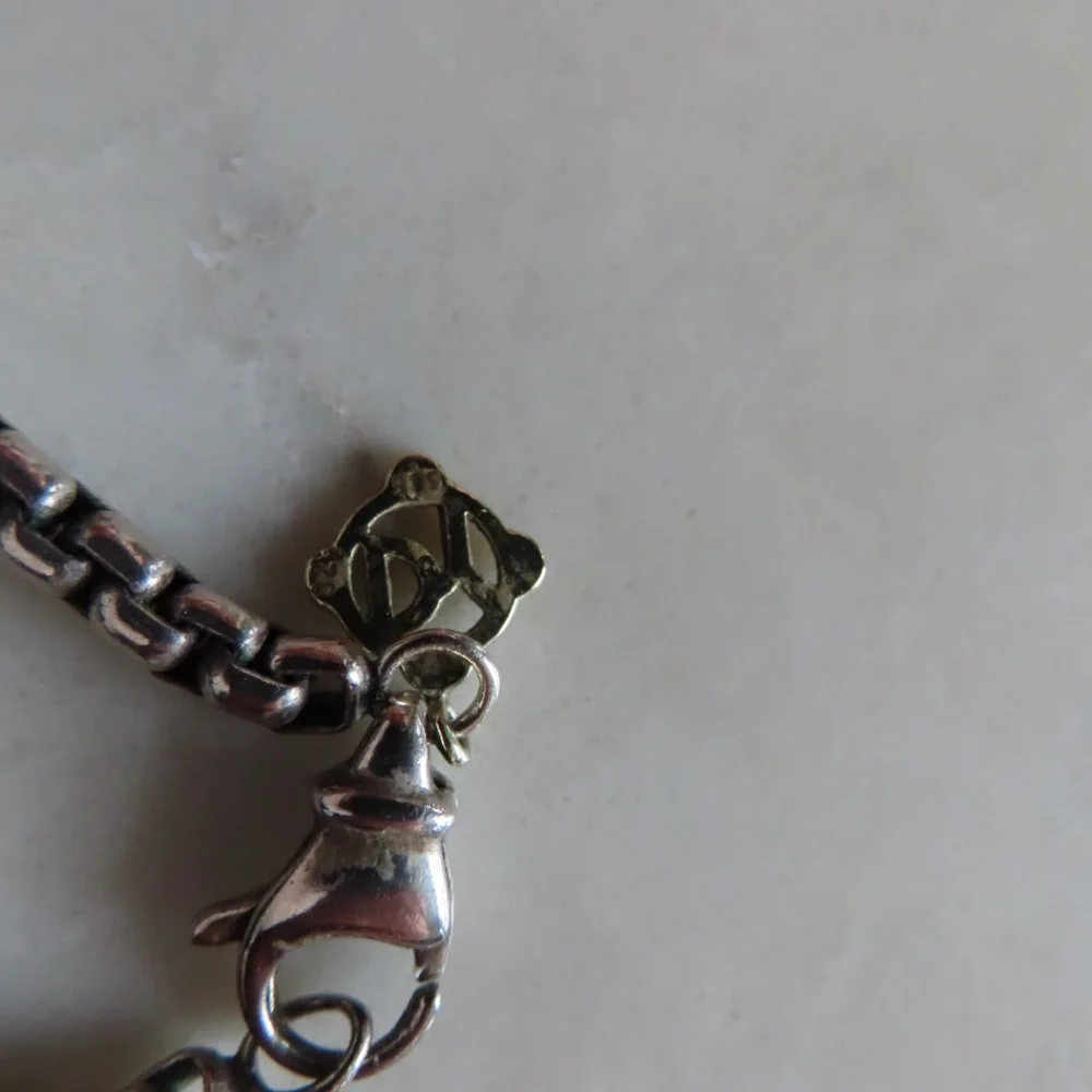 David Yurman Box Chain Necklace with medallion - Picture 3 of 16